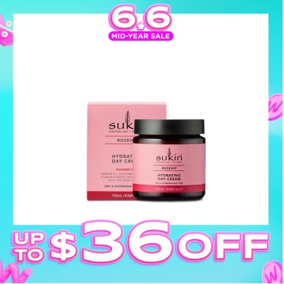 SUKIN - Hydrating Day Cream Rosehip 120g