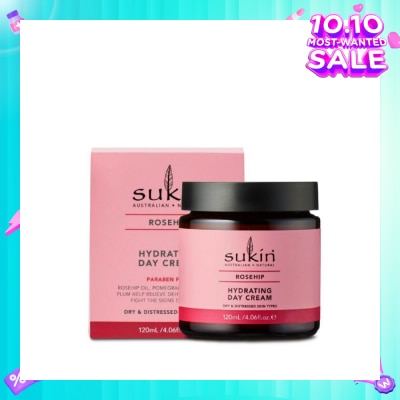 SUKIN Hydrating Day Cream Rosehip 120g