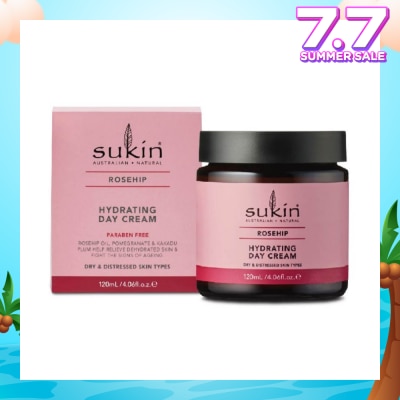 SUKIN Hydrating Day Cream Rosehip 120g