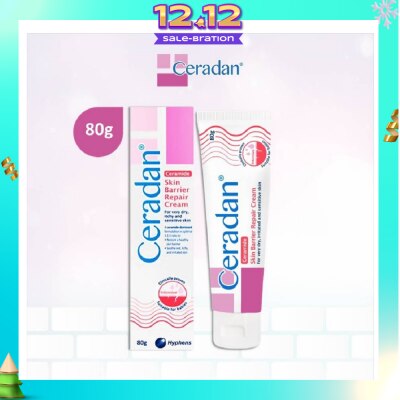 CERADAN Skin Barrier Repair Cream (3:1:1 Ceramide-dominant Moisturizer + For Eczema-prone, Dry & Sensitive Skin) 80g