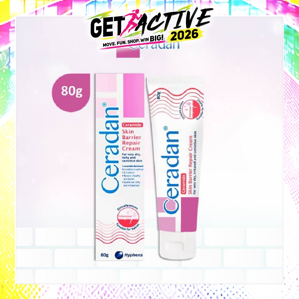 Skin Barrier Repair Cream (3:1:1 Ceramide-dominant Moisturizer + For Eczema-prone, Dry & Sensitive Skin) 80g image