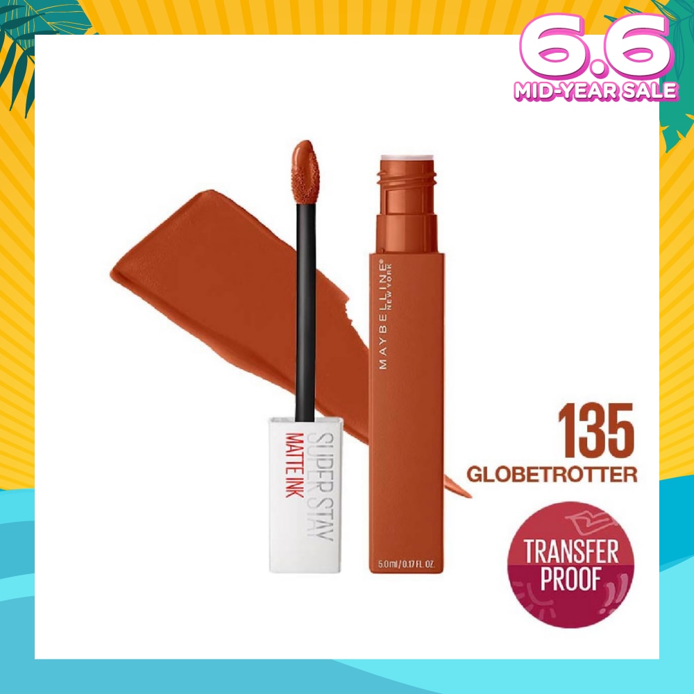 Superstay Matte Ink Long Lasting Liquid Lipstick 117 Groundbreaker 5ml