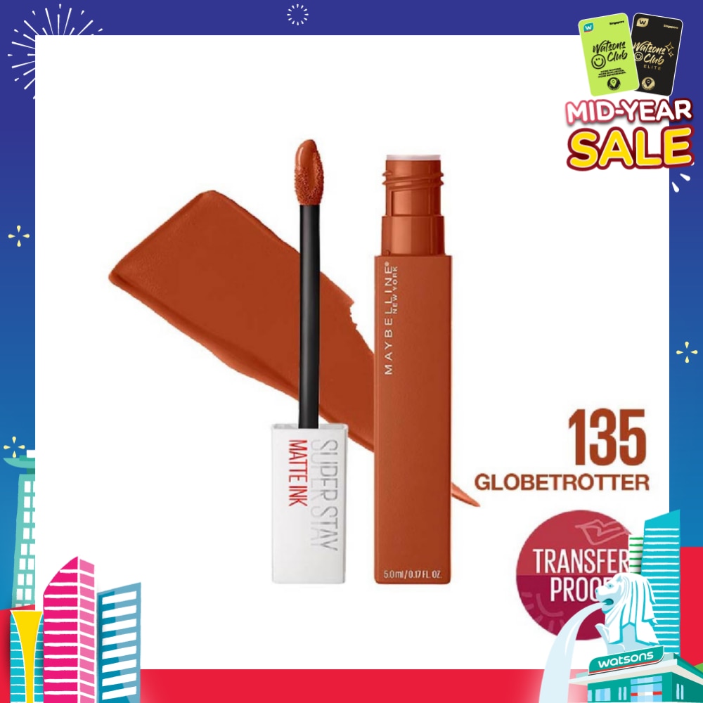 MAYBELLINE Superstay Matte Ink Long Lasting Liquid Lipstick 117 Groundbreaker 5ml