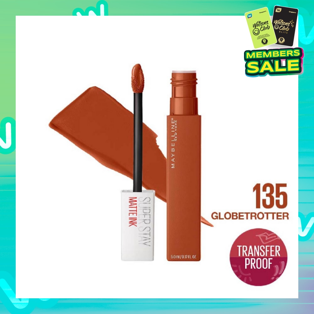 MAYBELLINE Superstay Matte Ink Long Lasting Liquid Lipstick 117 Groundbreaker 5ml