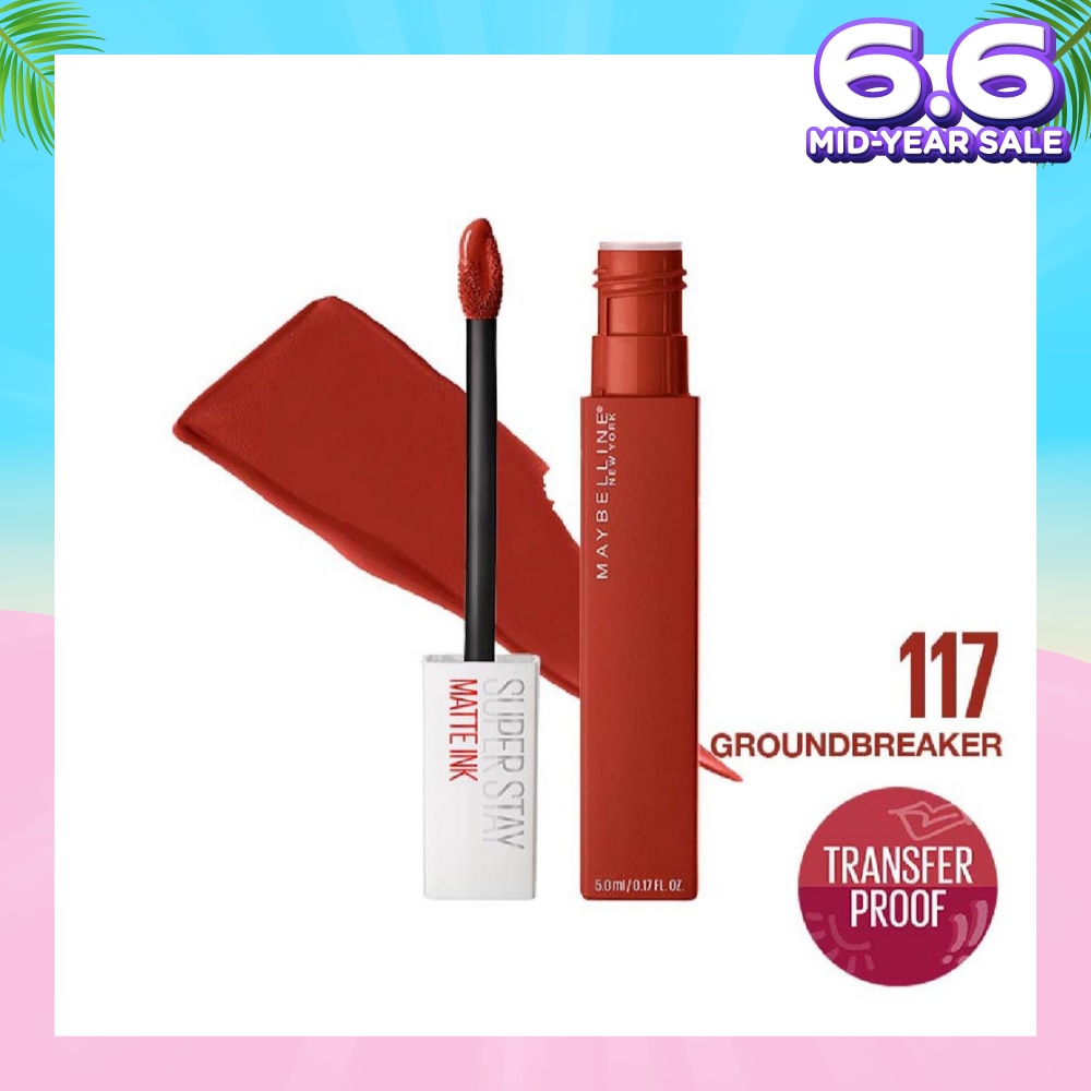 MAYBELLINE Superstay Matte Ink Long Lasting Liquid Lipstick 125 Inspirer 5ml