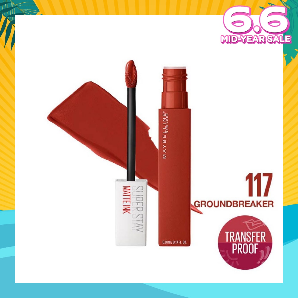 MAYBELLINE Superstay Matte Ink Long Lasting Liquid Lipstick 125 Inspirer 5ml