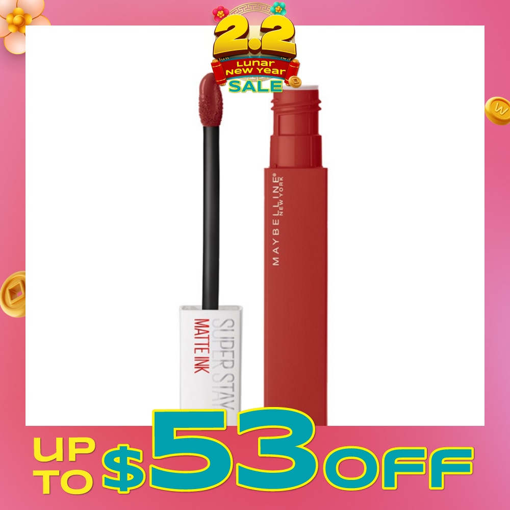 MAYBELLINE Superstay Matte Ink Long Lasting Liquid Lipstick 205 Assertive 5ml
