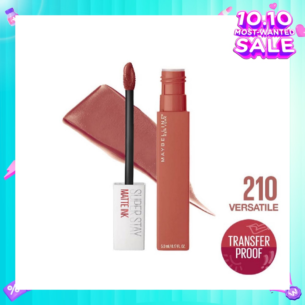 Superstay Matte Ink Long Lasting Liquid Lipstick 210 Versatile 5ml