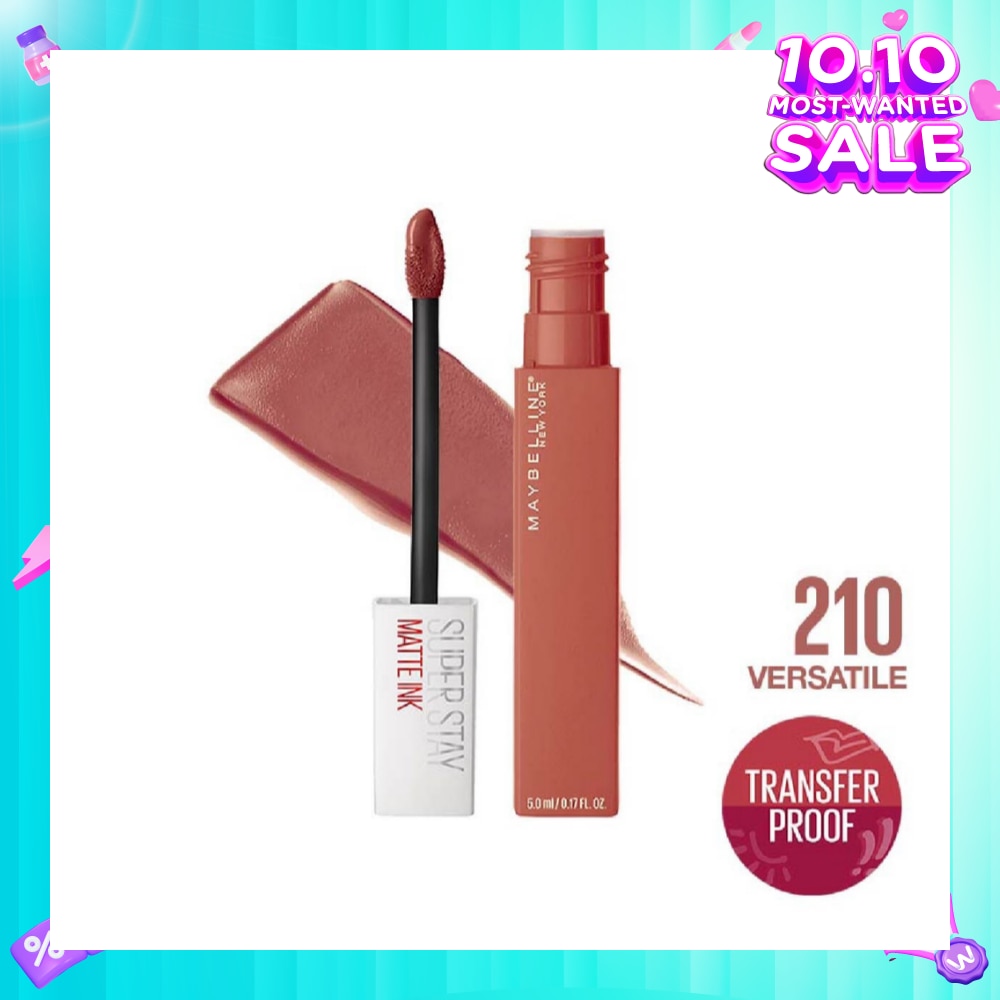 Superstay Matte Ink Long Lasting Liquid Lipstick 210 Versatile 5ml