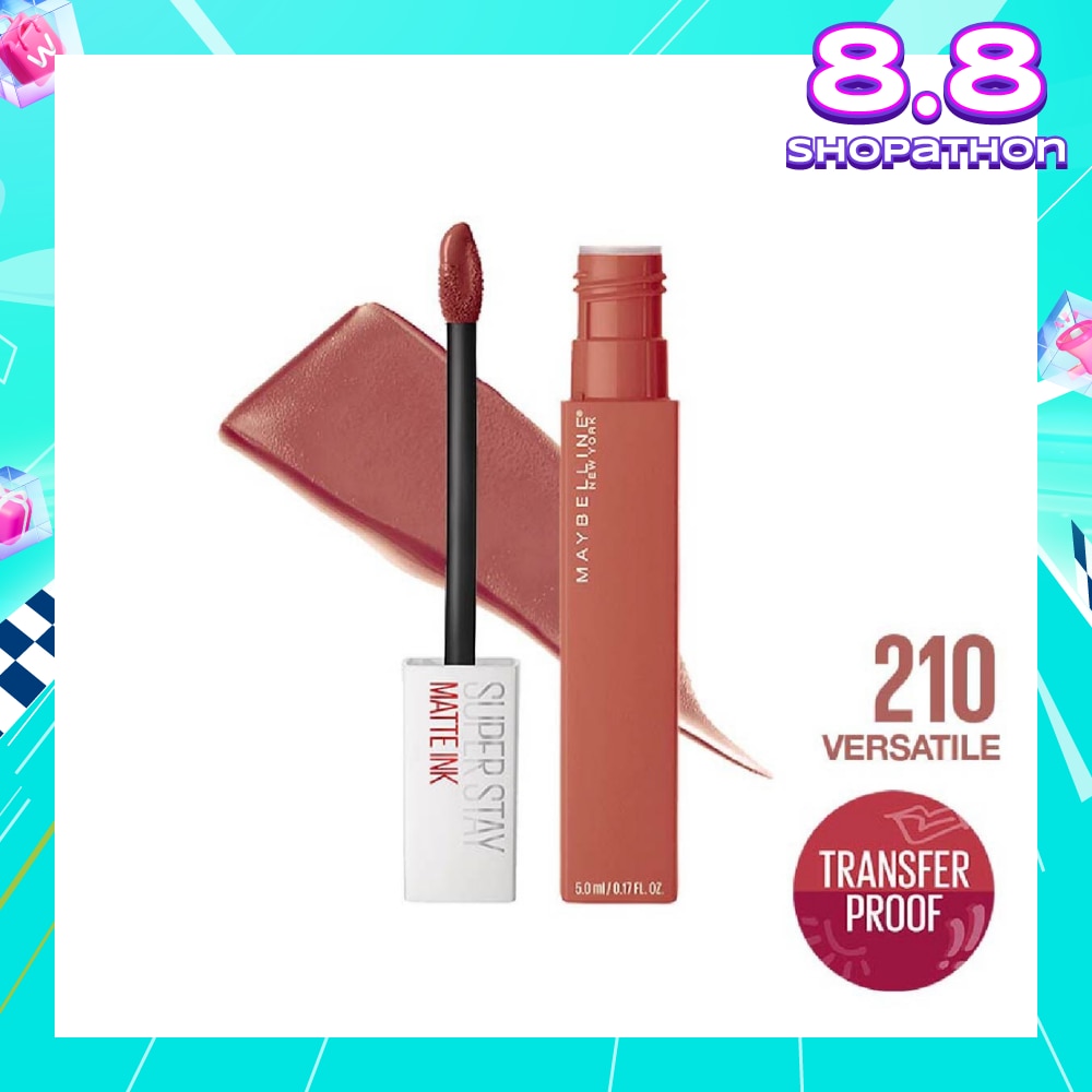 Superstay Matte Ink Long Lasting Liquid Lipstick 210 Versatile 5ml