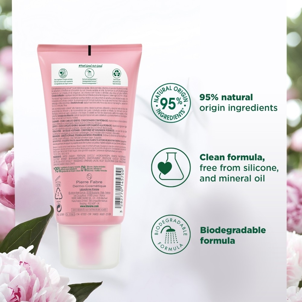 Soothing + Anti-Irritant Peony Conditioner (For Sensitive Scalp Looking For Relief & Comfort) 150ml