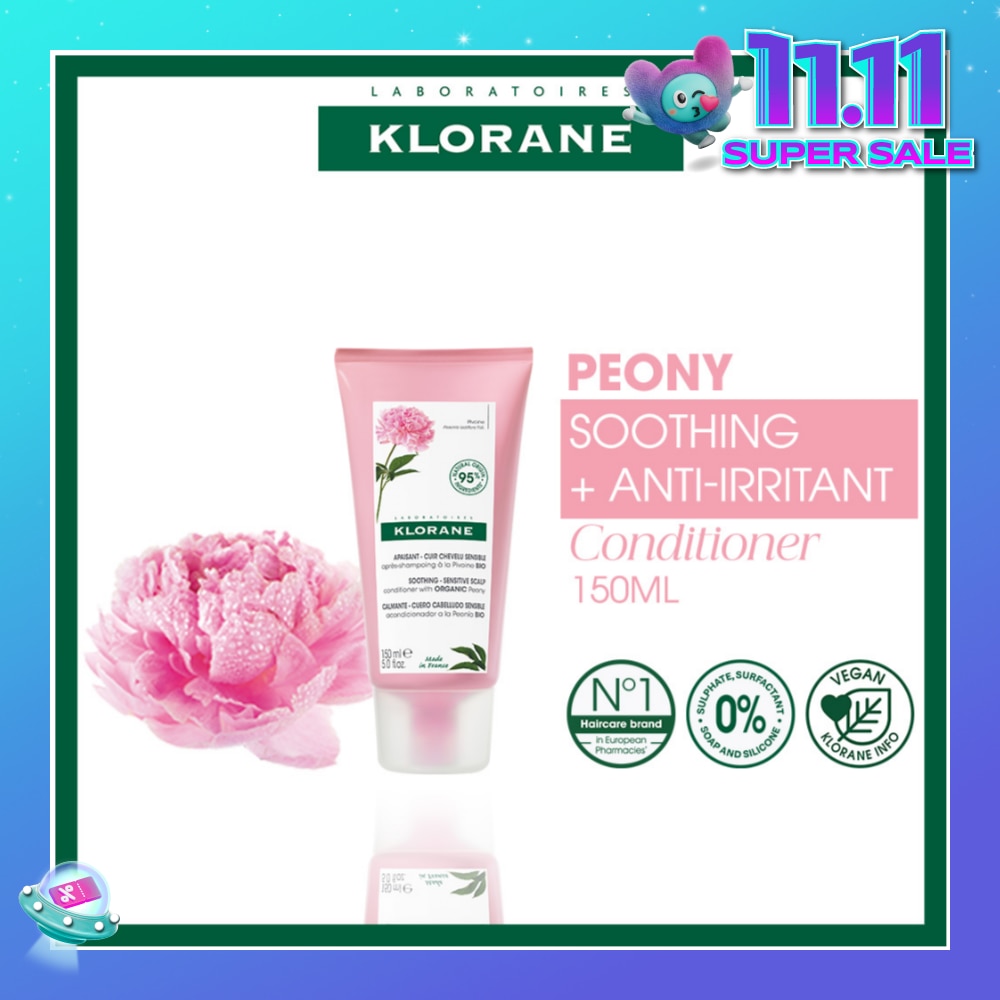 Soothing + Anti-Irritant Peony Conditioner (For Sensitive Scalp Looking For Relief & Comfort) 150ml