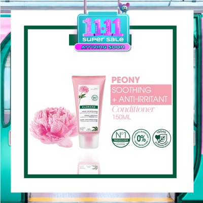 KLORANE Soothing + Anti Irritant Peony Conditioner (For Sensitive Scalp Looking For Relief & Comfort) 150ml image