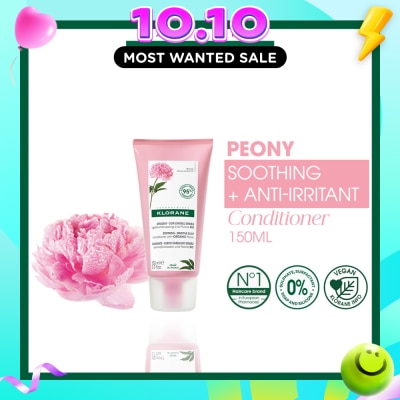 KLORANE Soothing + Anti Irritant Peony Conditioner (For Sensitive Scalp Looking For Relief & Comfort) 150ml image