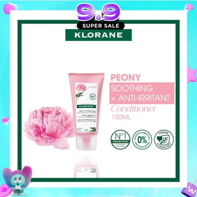 KLORANE - Soothing + Anti-Irritant Peony Conditioner (For Sensitive Scalp Looking For Relief & Comfort) 150ml image