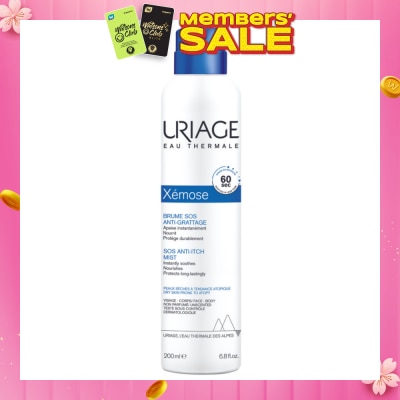 URIAGE Xemose Sos Anti Itch Mist (Soothe Irritation In Less Than 60 Seconds) 200ml