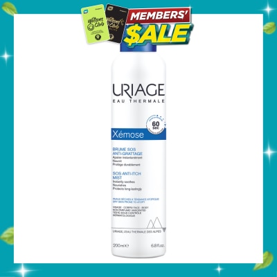 URIAGE Xemose Sos Anti Itch Mist (Soothe Irritation In Less Than 60 Seconds) 200ml (Expiry: Apr`2027) image