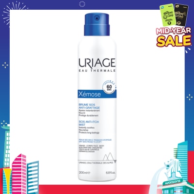 URIAGE Xemose Sos Anti Itch Mist (Soothe Irritation In Less Than 60 Seconds) 200ml