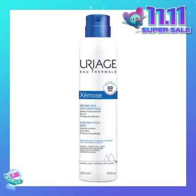 URIAGE Xemose Sos Anti Itch Mist (Soothe Irritation In Less Than 60 Seconds) 200ml