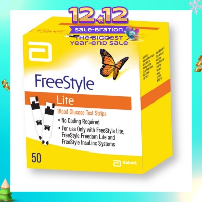 FREESTYLE Lite Strips 50s (Expiry: Apr`2026)