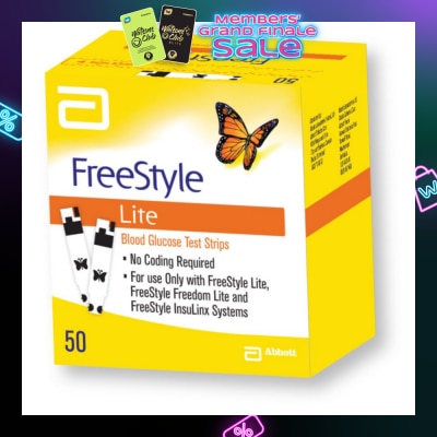 FREESTYLE Lite Strips 50s (Expiry: Apr`2026)