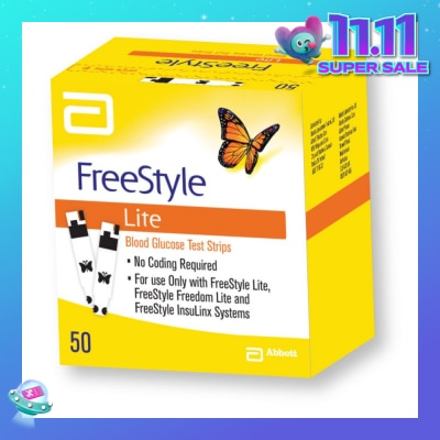 FREESTYLE Lite Strips 50s (Expiry: Apr`2026)