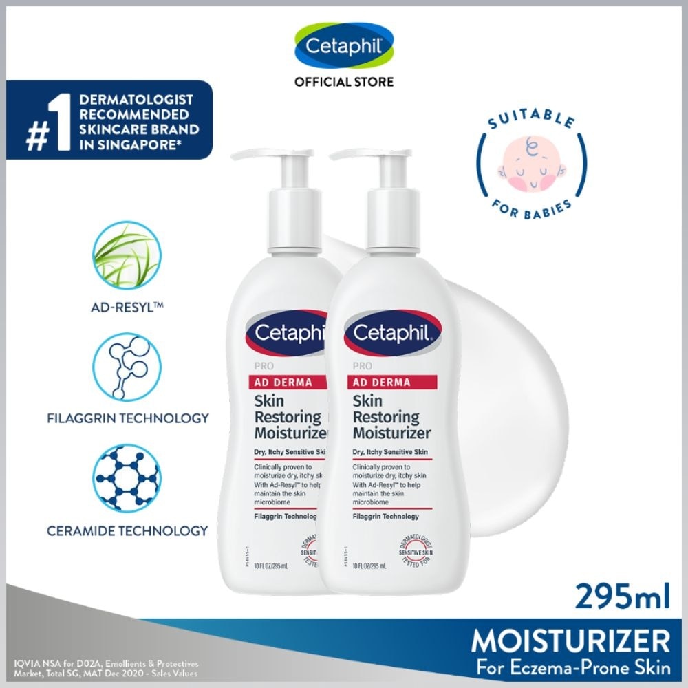 Pro AD Derma Body Moisturizer Twin Pack 2x295ml