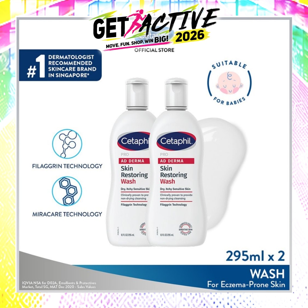 Pro AD Derma Body Wash Twin Pack 2x295ml image