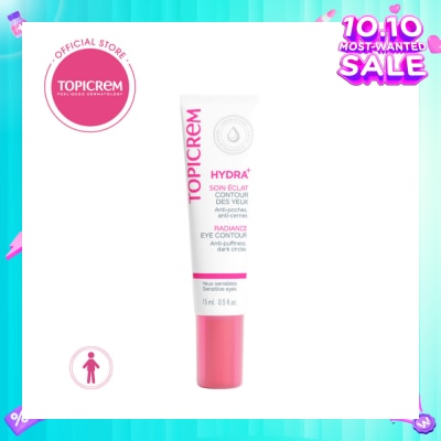 TOPICREM Hydra+ Radiance Eye Contour 15ml (Expiry: May`2026)