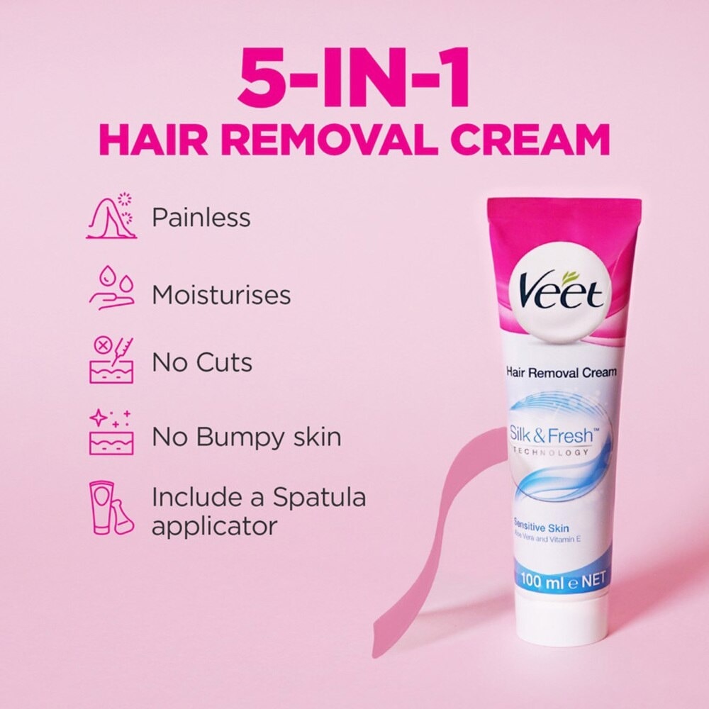 Hair Removal Cream Sensitive Skin 100ml