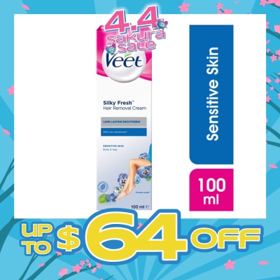 VEET - Hair Removal Cream Sensitive Skin 100ml (Expiry: Sep`2026)