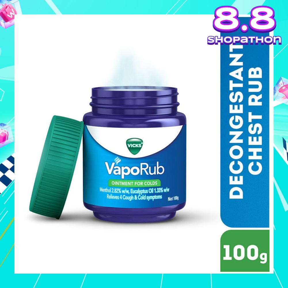 VapoRub Vaporizing Ointment (Relief from Cough & Cold Symptoms) 100g