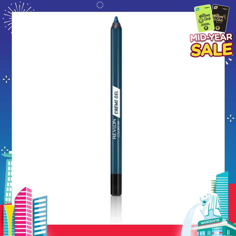REVLON ColorStay Crème Gel Eyeliner Pencil 836 Private Island 4.5g (Expiry: Dec`2025)