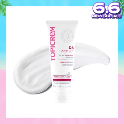 TOPICREM Da Emollient Balm (To Soothe Itching And Relieve Irritated Skin) 75ml