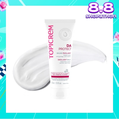 TOPICREM Da Emollient Balm (To Soothe Itching And Relieve Irritated Skin) 75ml