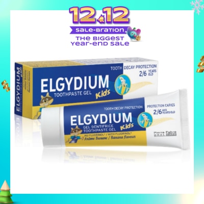 ELGYDIUM Kids Banana Toothpaste 50ml