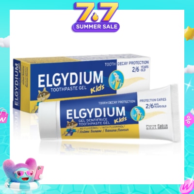 ELGYDIUM - Kids Banana Toothpaste 50ml