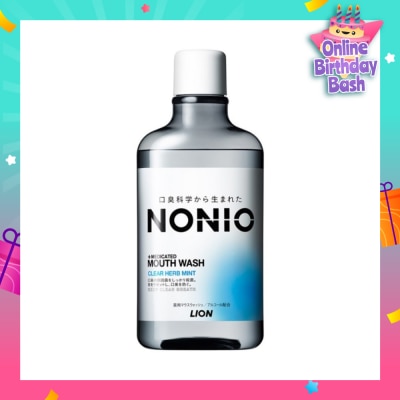 NONIO Mouthwash Clear Herb Mint 600ml
