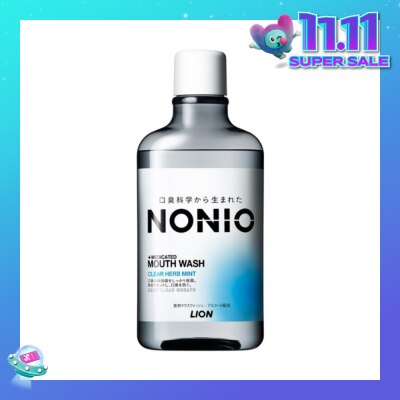 NONIO Mouthwash Clear Herb Mint 600ml
