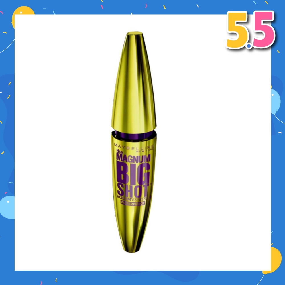 MAYBELLINE Colossal Big Shot Waterproof Volumizing Mascara (Black) 9.7ml