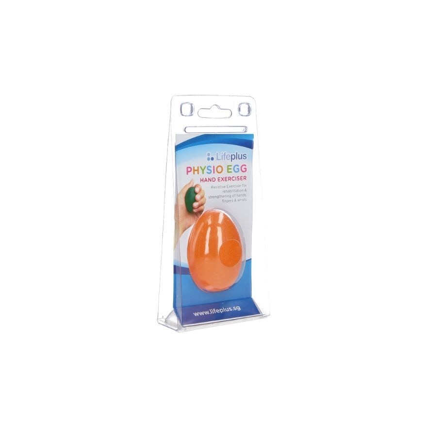 Physio Egg Hand Exerciser Orange (Firm) 1s