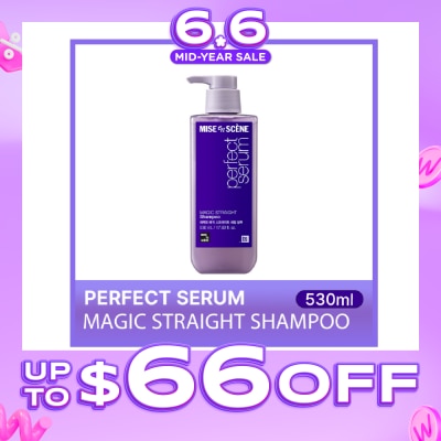 MISE-EN-SCÈNE - Perfect Serum Magic Straight Shampoo 530ml