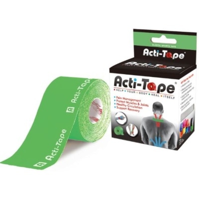 NUTRIWORKS Acti-Tape Elastic Therapeutic Tape Green 5m