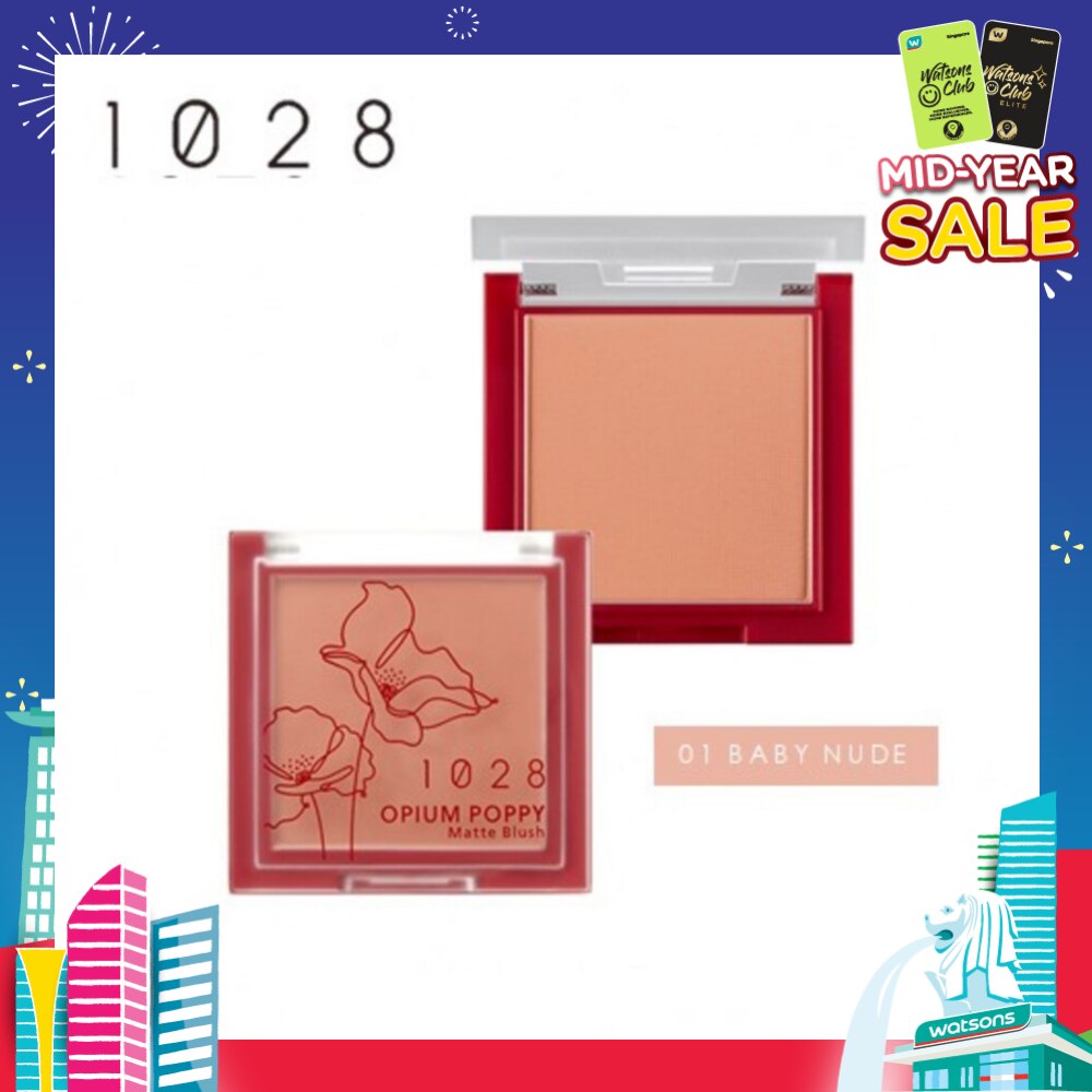 Opium Poppy Matte Blush 01 Baby Nude 4g