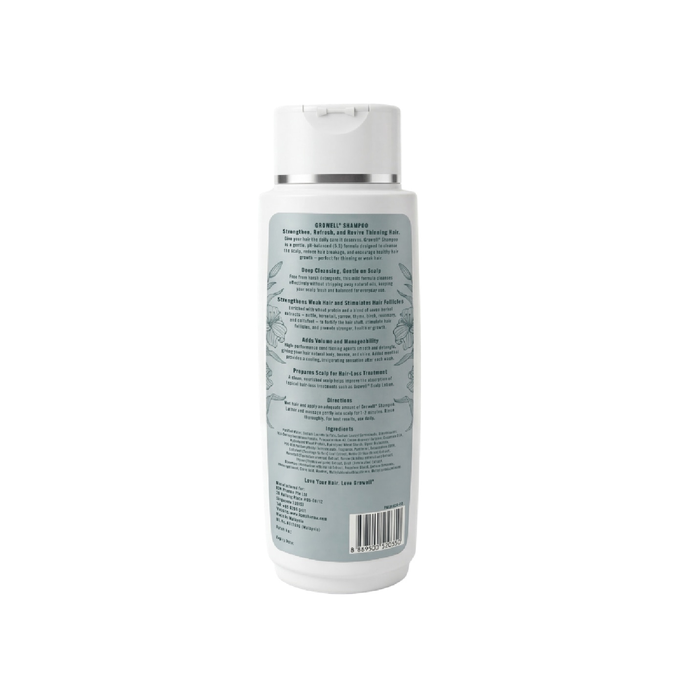 Growell Shampoo 500ml