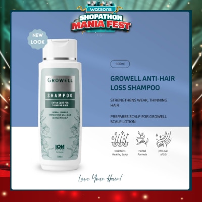 ICM PHARMA - Growell Shampoo 500ml