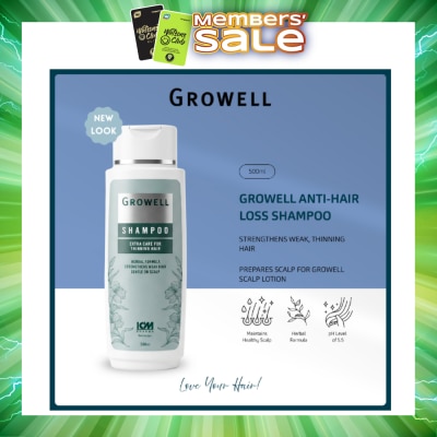 ICM PHARMA - Growell Shampoo 500ml
