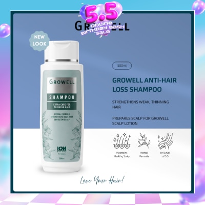 ICM PHARMA - Growell Shampoo 500ml