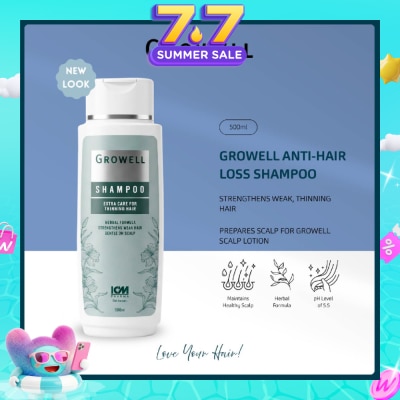 ICM PHARMA - Growell Shampoo 500ml