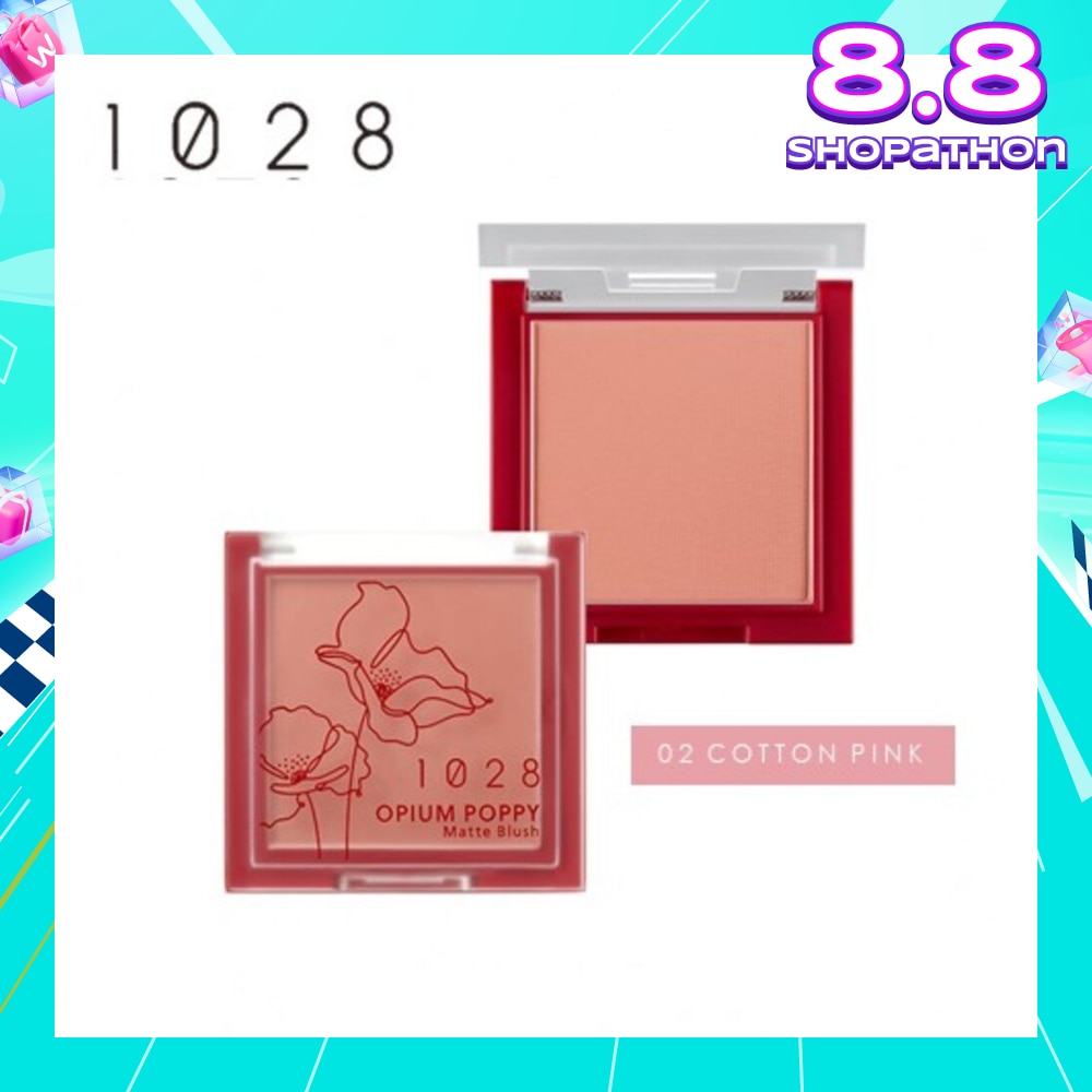 Opium Poppy Matte Blush 02 Cotton Pink 4g